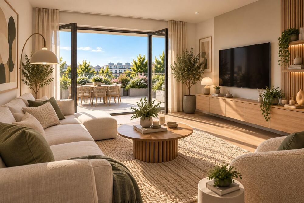 T2  50 M²  GRANDE TERRASSE DE 19 M²