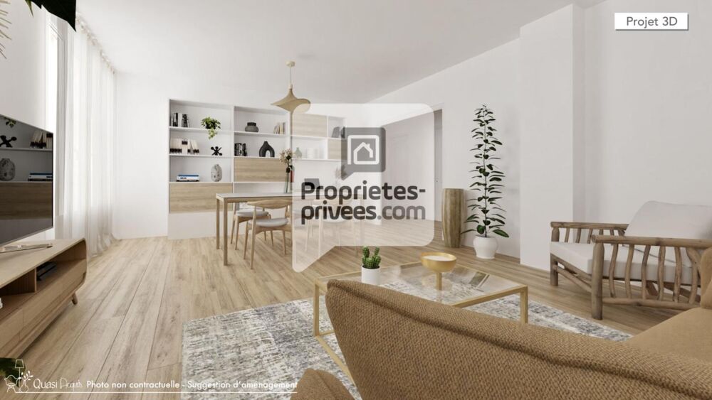 Vente Appartement SASSENAGE T3 de 72m2 + Cave Sassenage