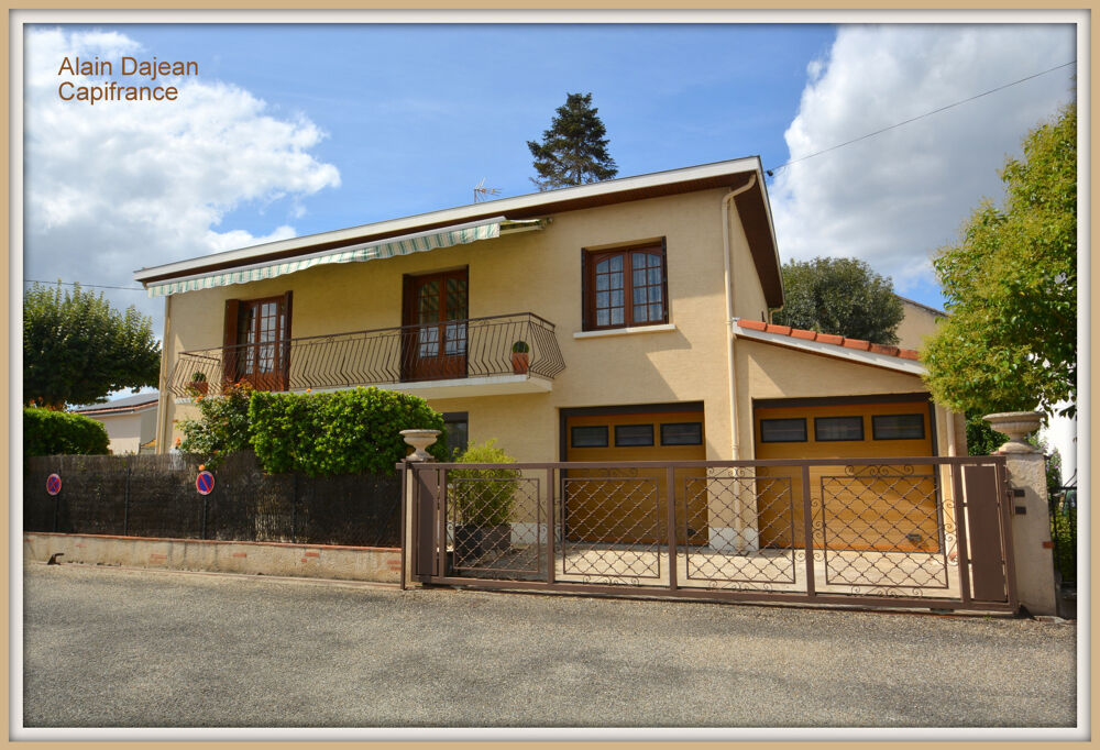 AGEN CENTRE-VILLE  MAISON 220 M²  4 CHAMBRES  JARDIN  DOUBLE GARAGE