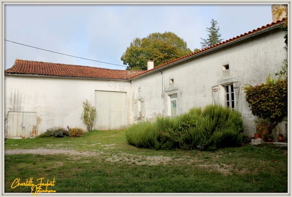 Vente Maison ensemble de 2 maisons en pierre + grand terrain Chalais