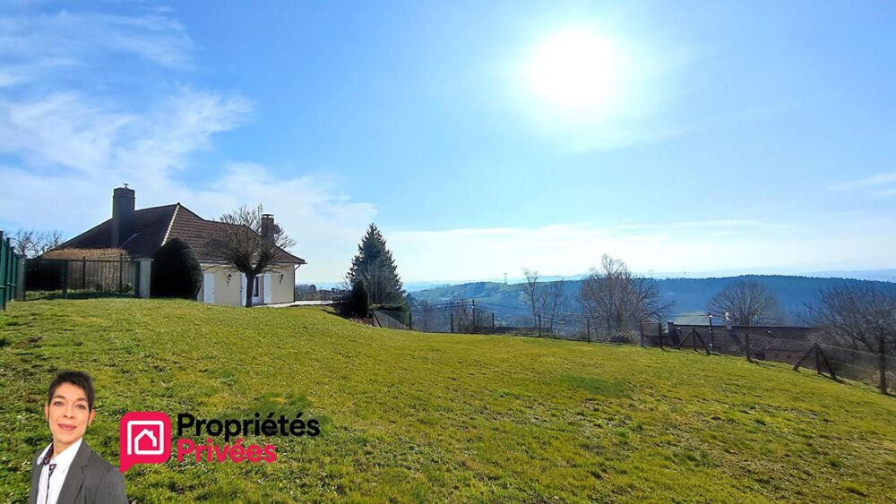 THIZY-LES-BOURGS (69240) , Maison individuelle avec vue , 4 chambres, garages, terrain 1700 m²