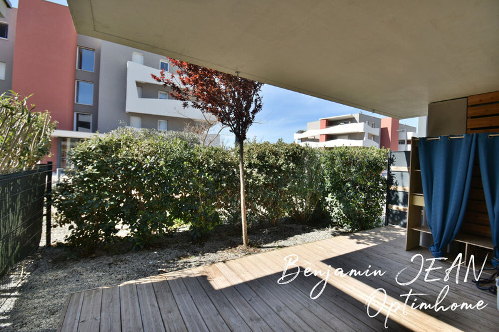 À vendre  Appartement récent 2 pièces en rez-de-chaussée avec terrasse et jardinet