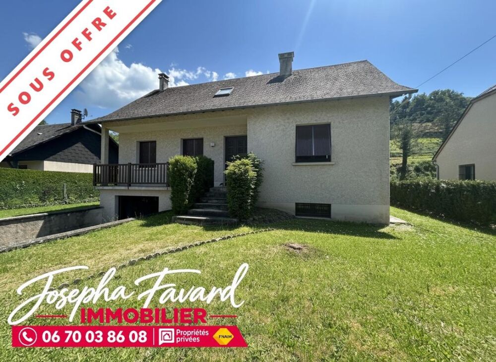 Maison 120 m² 3 chambres - garage et jardin plat 850 m² 19 260 TREIGNAC