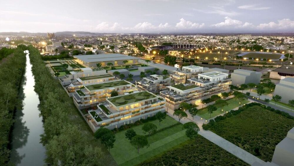 Vente Appartement NARBONNE, appartement T3 59,76m2 avec sa terrasse de 15,08m2 Narbonne