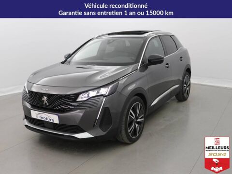 Peugeot 3008 Essence 180 S&S EAT8 GT Pack +Toit panoramiqu 2021 occasion Buchelay 78200