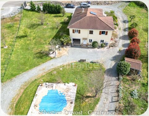 Dpt Dordogne (24), à vendre proche de THIVIERS plain-pied sur sous-sol P8 de 177 m² - Terrain de 2142 m² - Studio Indépendant 299000 Thiviers (24800)