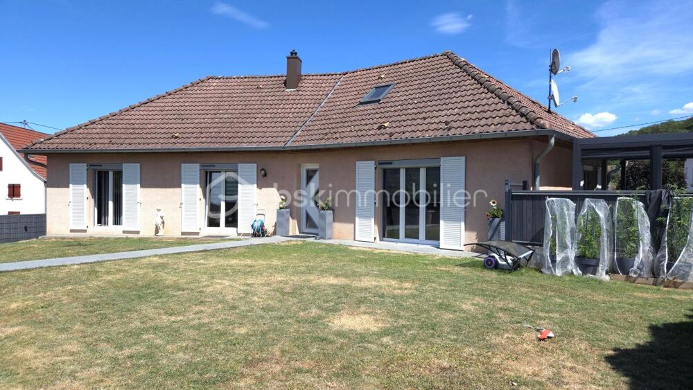 Vente Maison ? Un cadre de vie idéal : maison de plain-pied avec vaste séjour et  grande terrasse sous pergola à Levoncourt Levoncourt