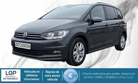 Volkswagen Touran 1&deg; Main 16.250ht 2.0 tdi 150cv Lounge business BVA T&eacute;l/Clim/ 2021 occasion Abbecourt 60430