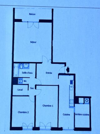  Appartement � vendre 4 pi�ces 91 m�