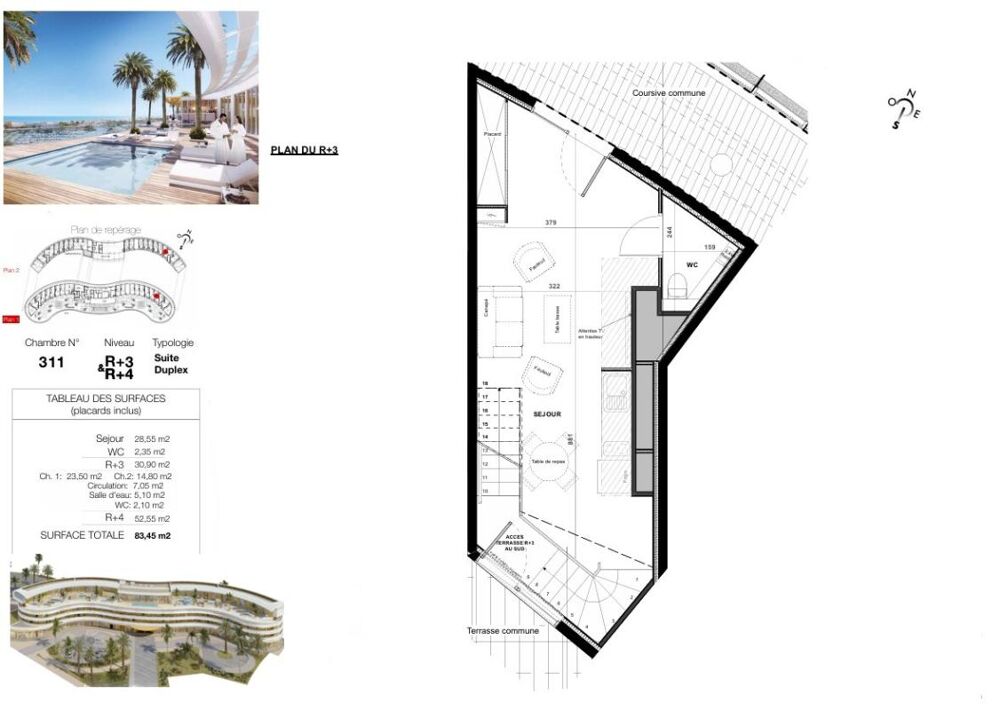 � vendre  Appartement Le Cap D Agde (34300)