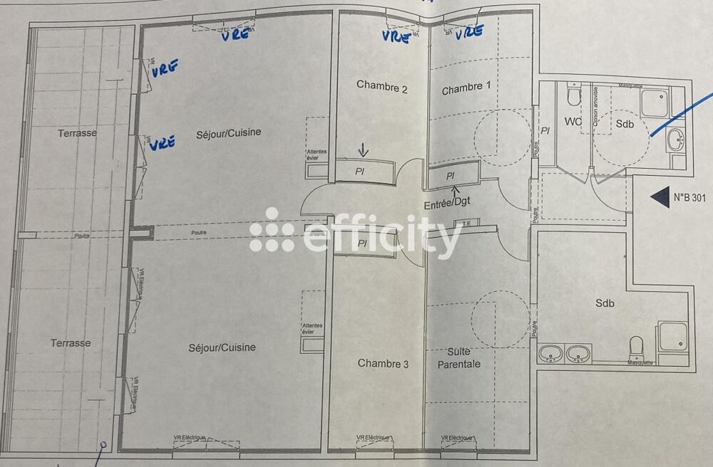 à vendre  Appartement Marseille 6