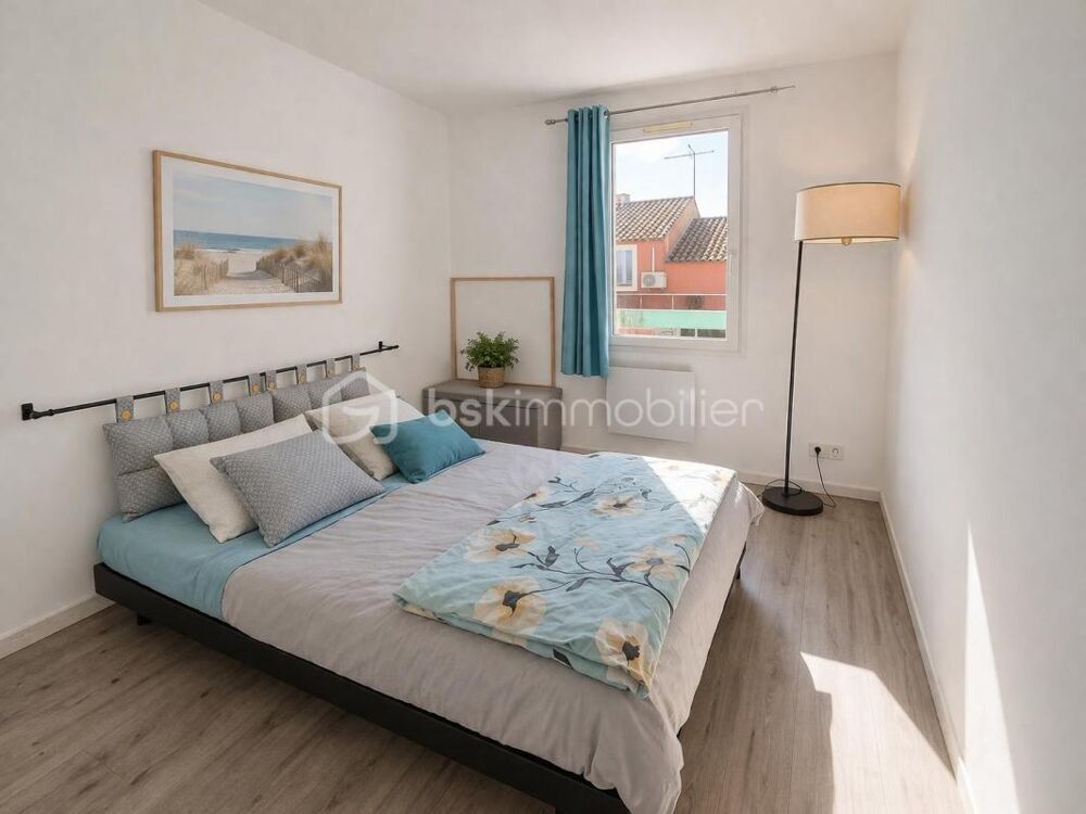 Villa T2 + cabine dans résidence sécurisée à 2 pas de la plage