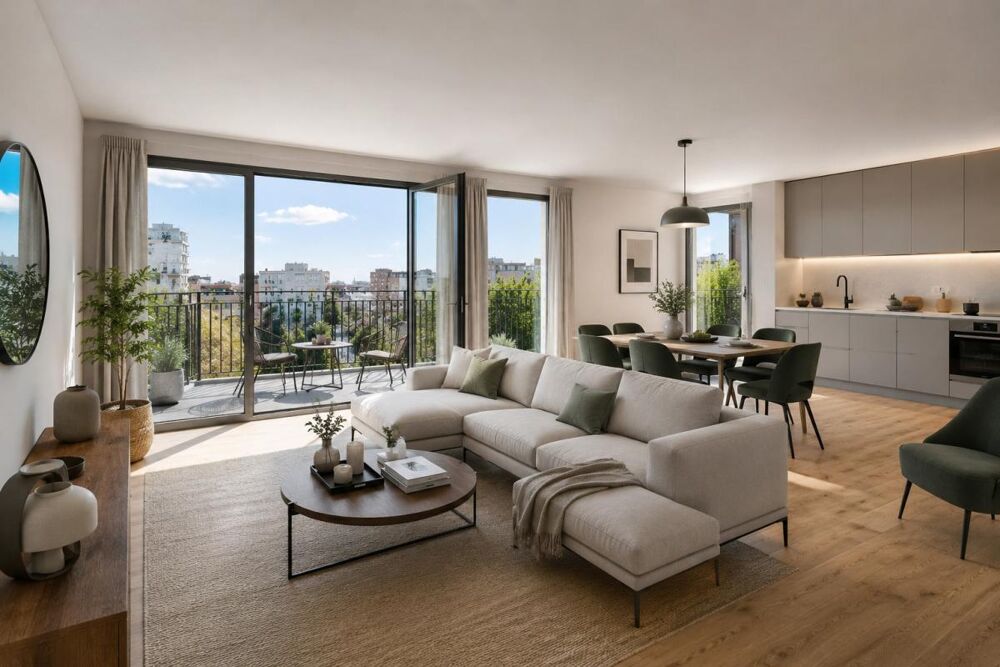 Vente Appartement Superbe 4 pièces avec grand balcon – Secteur Fort d'Aubervilliers Aubervilliers