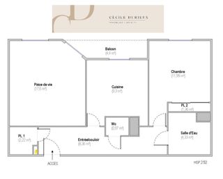  Appartement � vendre 2 pi�ces 56 m�