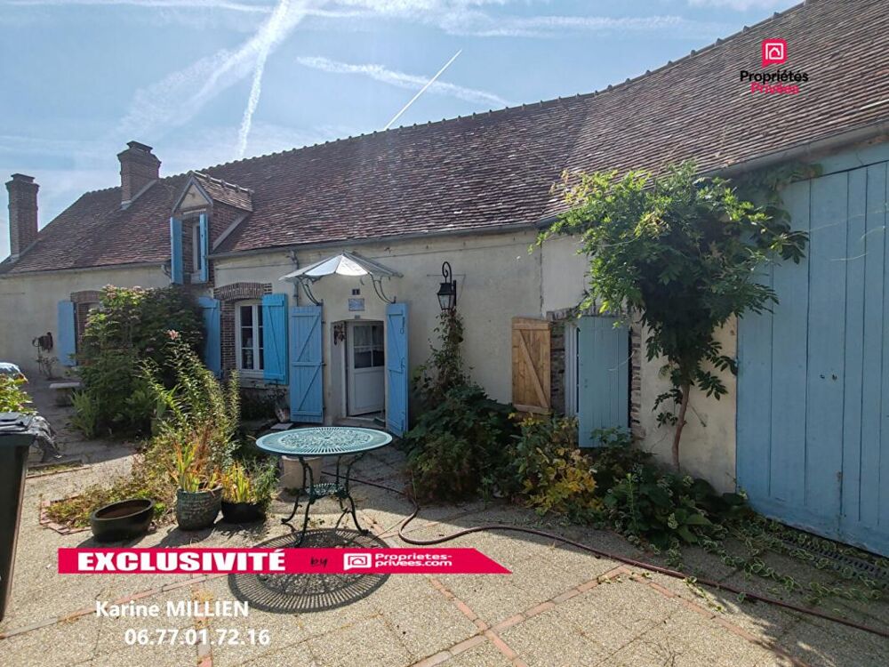SENONCHES 28250 Maison individuelle rénovée - 2 chambres - Cave - Garage - Jardin - 159 000 HAI