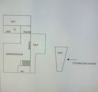  Appartement à vendre 4 pièces 56 m²