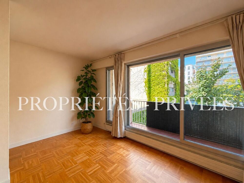 Vente Appartement Studio lumineux de 33 m² avec balcon sur jardin au coeur d'Auteuil Sud - Paris 16e Paris 16