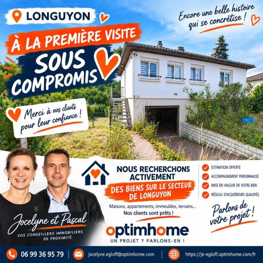 MAISON DE PLAIN PIED SURELEVE - VUE DEGAGEE - TERRAIN 12 ARES 37