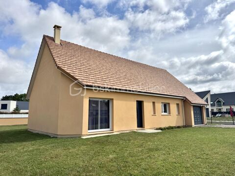   SAHURS 76113 - Pavillon 105m2 de 2018, 4 chambres, sjour double, jardin, garage, pompe  chaleur Maison - 6 pice(s) - 105 m