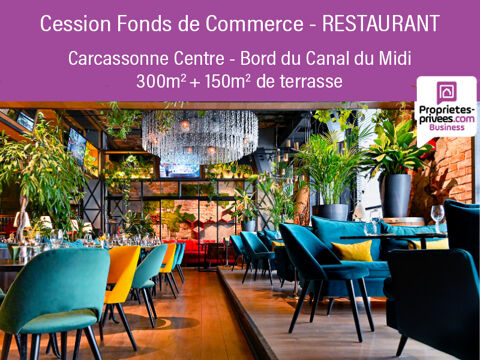 11000 CARCASSONNE - RESTAURANT 265 COUVERTS - TERRASSE 385000 11000 Carcassonne