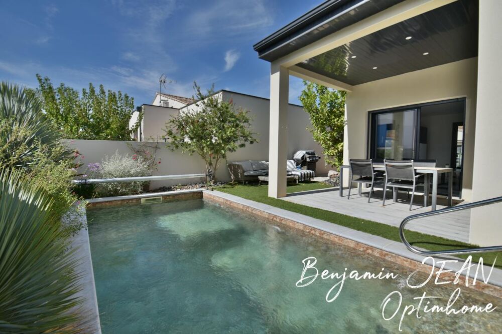 Vente Maison SÉRIGNAN – MAISON RÉCENTE DE PLAIN-PIED AVEC PISCINE Serignan