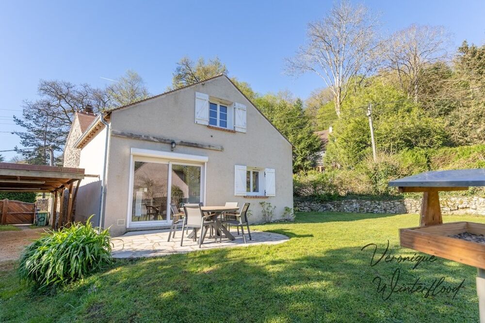 Maison à vendre 4 pièces SEPTEUIL (78) 89m²-2 chambres-carport-cave-500m²