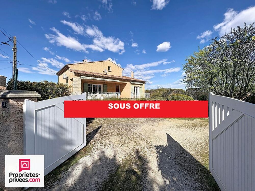 Rians Villa T4 sur 765 m² au calme à pied du village