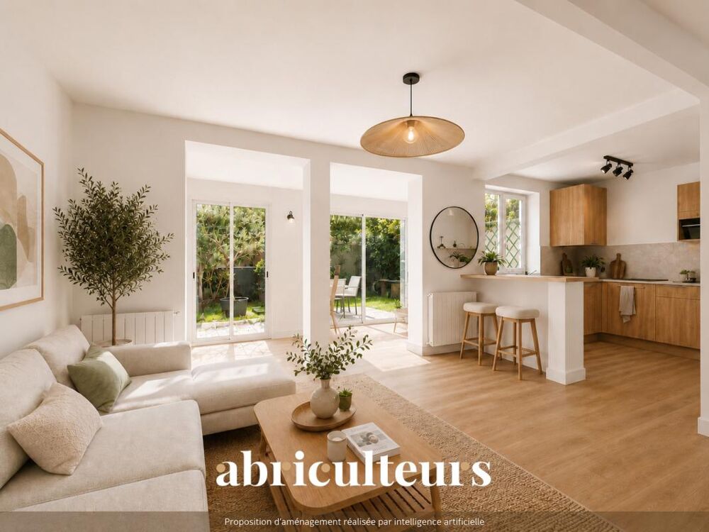 Appartement avec jardin de 45 m² en vente aux Chartrons