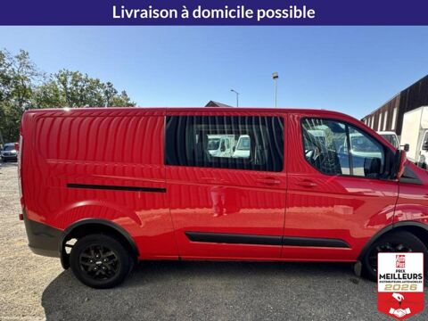 Transit CUSTOM 2.0 ECOBLUE 130CH TRAIL CABINE APPR 2023 occasion 10150 Lavau