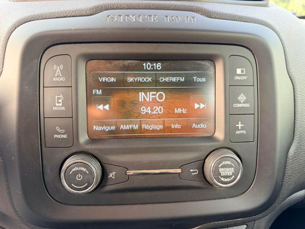 Renegade 1.6 I MultiJet S&S 120 ch Longitude 2016 occasion 84700 Sorgues
