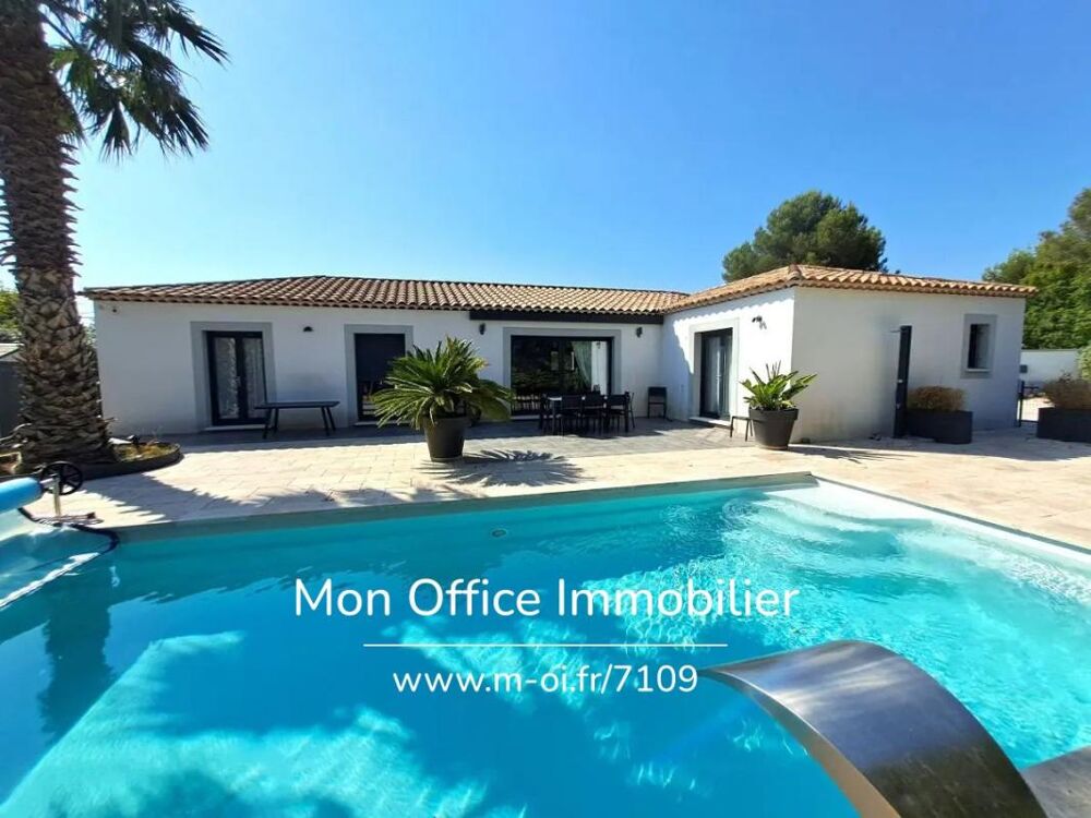 Vente Maison Référence : 7109-VCL - Maison avec 4 chambres, piscine et garage - 17 minutes d'Aix à VENTABREN Ventabren