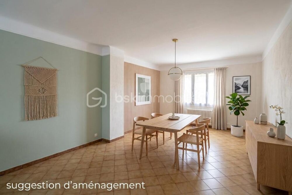MAISON FAMILIALE 5 PIÈCES AVEC SOUS-SOL TOTAL - PROXIMITÉ RER D, COMMERCES ET ÉCOLES À PIED