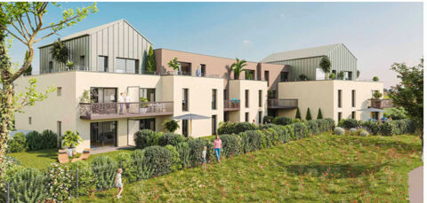 Dpt Calvados (14), à vendre CARPIQUET appartement T4 de 84,54 m² - Terrain de 0 385000 Carpiquet (14650)