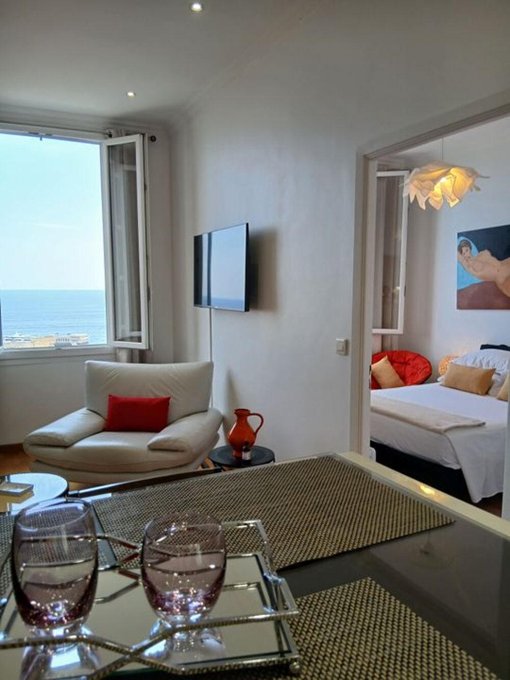 Appartement de 38m2 à louer sur Cap-d'Ail