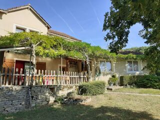  Ferme � vendre 15 + pi�ces 178 m� Limogne en quercy