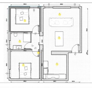  Appartement � vendre 3 pi�ces 64 m�