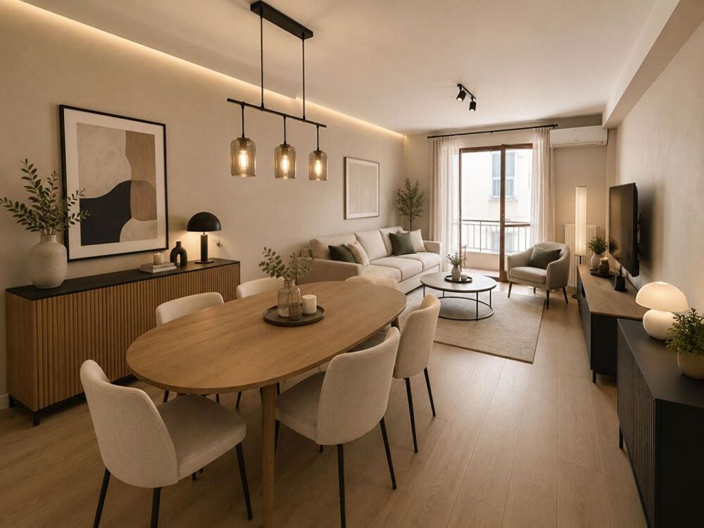 Appartement Nice 3 pièce(s) 69 m2 + Balcon + Cave