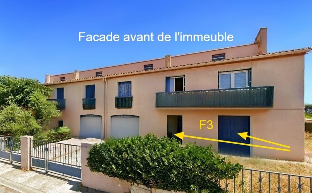 Pyrénées Orientales (66) - Appartement F3  56 m²  2 chambres + garage  Vendu loué - Libre au 01/04/2028