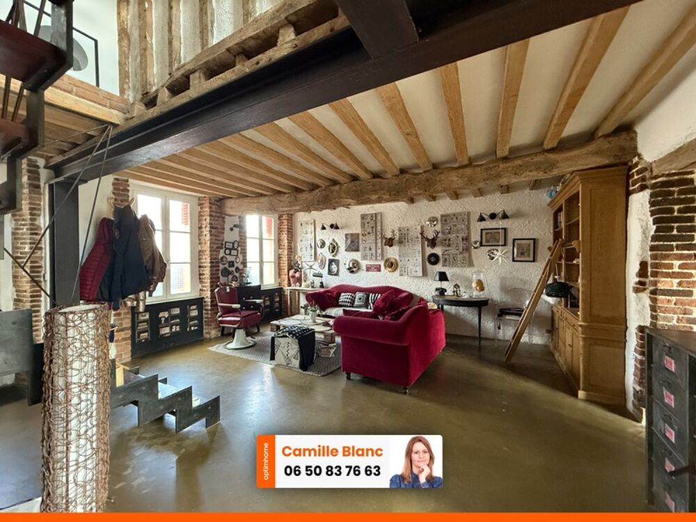 ? DEMEURE DE CHARME TYPE ATELIER DARTISTE  BORDS DE LEURE  BEAUX VOLUMES  VALLÉE DE LEURE