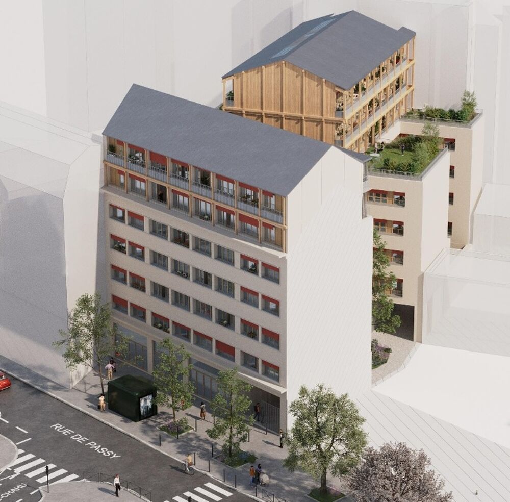 Vente Appartement appartement T4 neuf à vendre PARIS 16e, surface habitable 87.40 m2 + loggia 5.30 m2 Paris 16