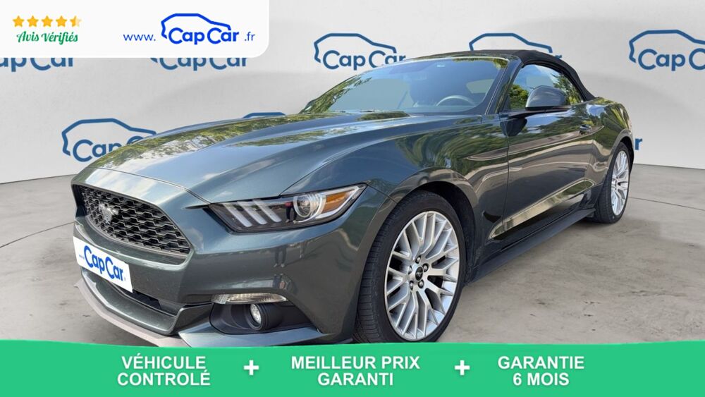 Mustang Cabriolet 2.3 Ecoboost 317 . - 4 places 2015 occasion 06130 Grasse