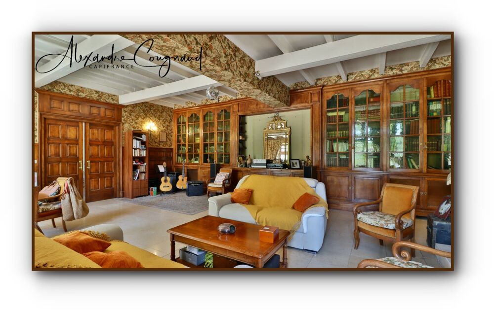 A vendre Roquecourbe (81)  Maison de maître XIXe, 500 m², 10 chambres, parc piscinable 2 271 m²  Aux portes du Sidobre