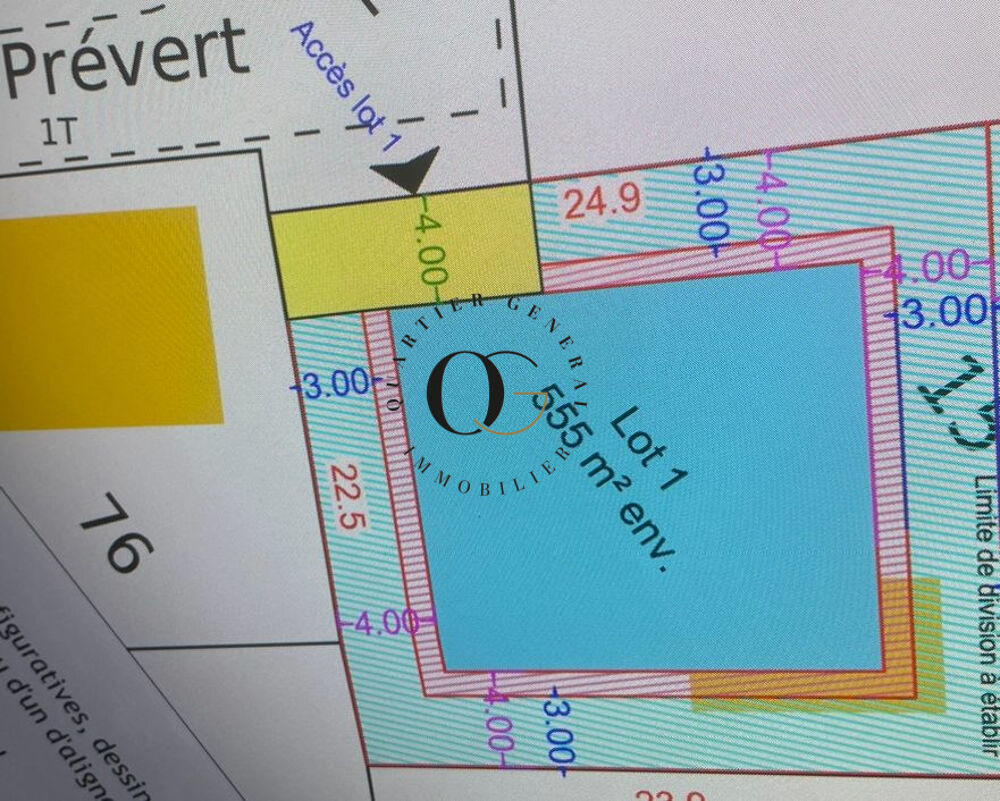 Vente Terrain Margency centre ensemble Immobilier Margency