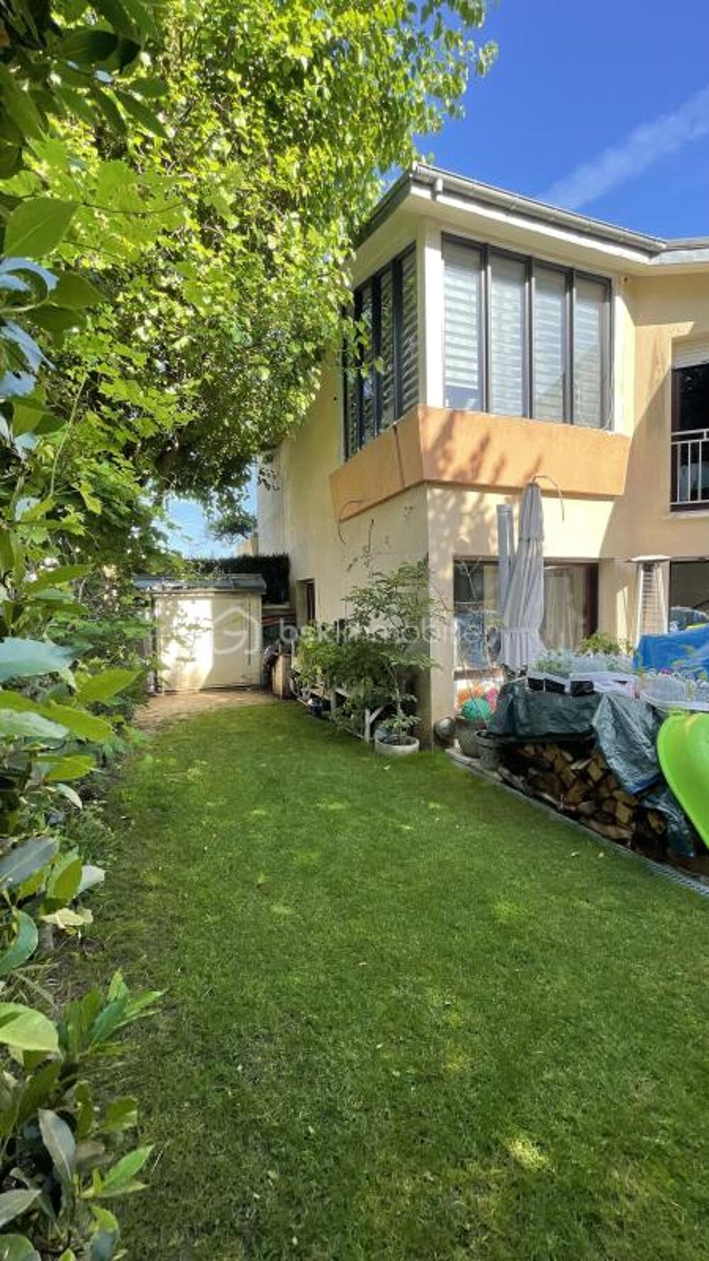 Maison individuelle  1986  Jardin 110 m²  3 chambres + bureau  2 stationnements