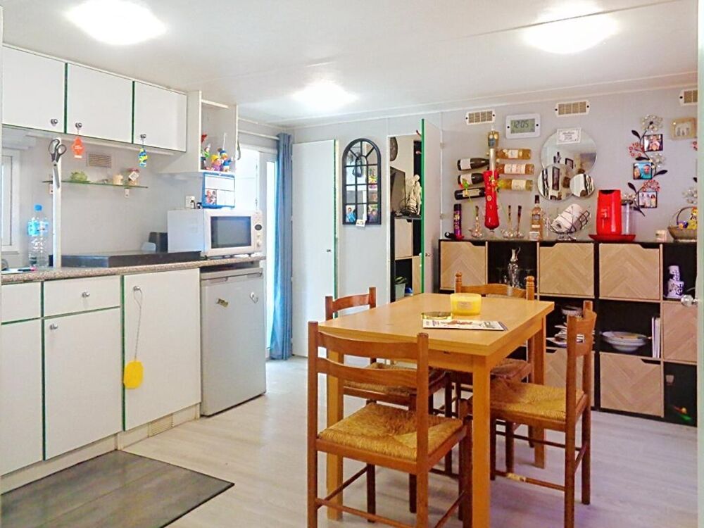 Beauzac(43), mobil - home de 26 m2 habitables, 1 chambre, sur 138 m2 de terrain