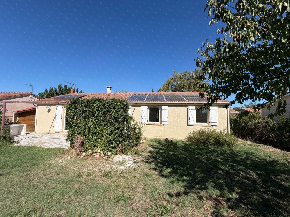 AUTERIVE  PLAIN-PIED FAMILIAL 110 m²  4 CHAMBRES  858 m² DE TERRAIN  VUE DÉGAGÉE & POTENTIEL