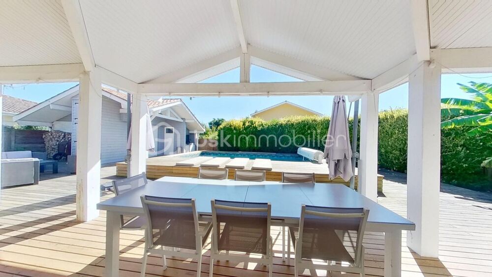 Saubion, Villa individuelle de plain-pied 132 m² avec piscine, au calme