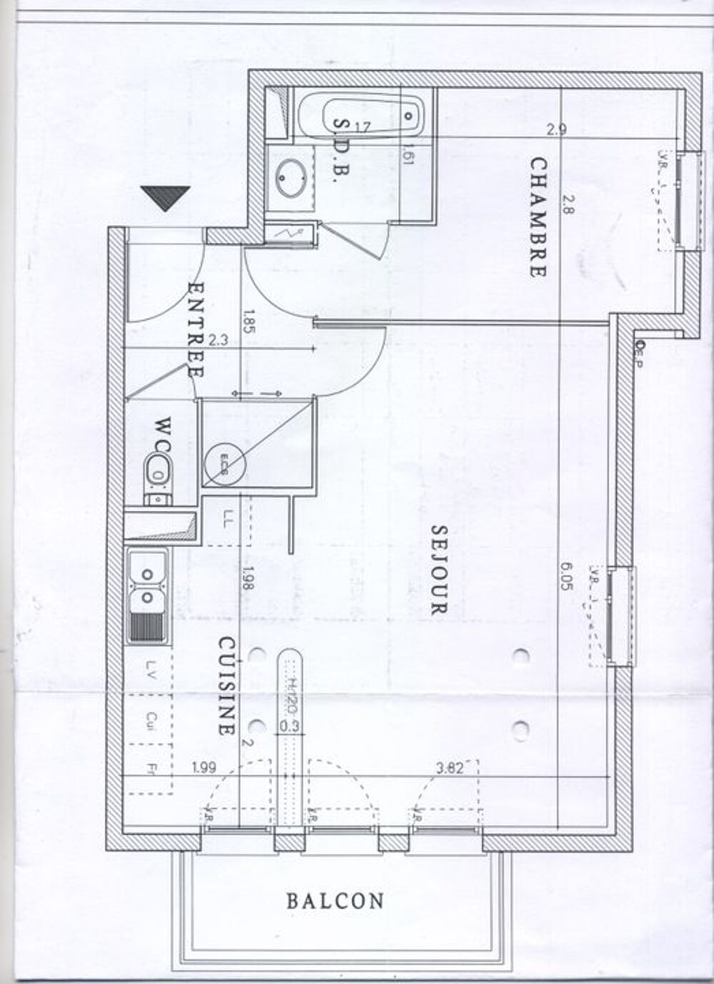 Location Appartement Appartement de 50m2 à louer sur Bussy-Saint-Georges Bussy saint georges
