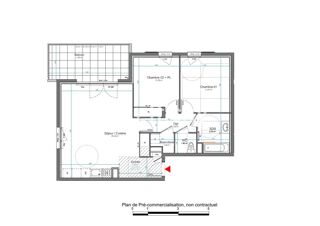  Appartement � vendre 3 pi�ces 69 m�