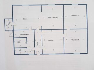  Appartement � louer 4 pi�ces 87 m�